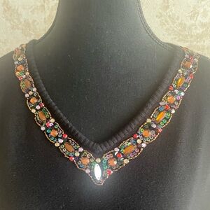 Nonpateil beaded sweater